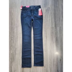 Spanx The Slim-X Straight size 24 dark wash NWT